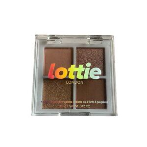 Lottie London The Rose Golds Eyeshadow Palette With 4 Shades